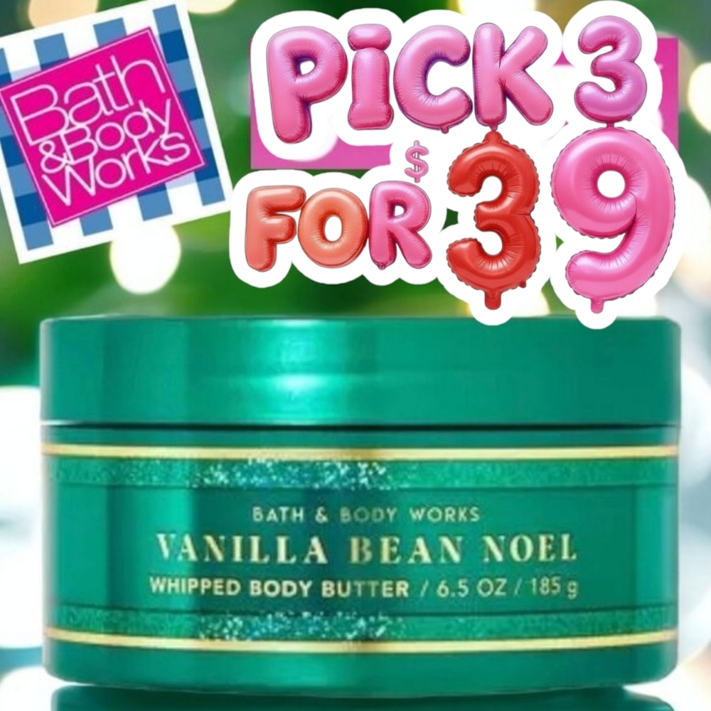 Vanilla Bean Noel Shimmer Body Butter by Bath and Body Works